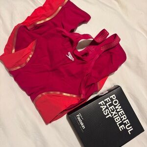 Speedo LZR intent open back knee skin